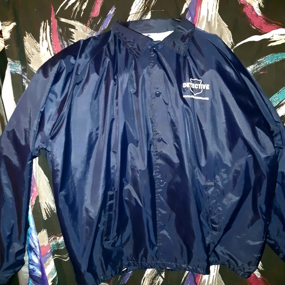 Vintage forensics windbreaker